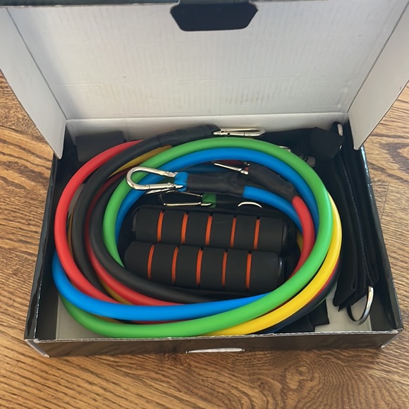 Exercise Bands Resistance Bands Set - Picture 2 of 3